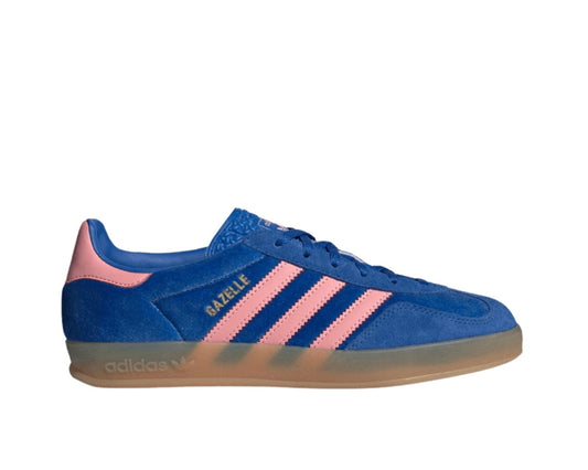 ADIDAS GAZELLE INDOOR ‘BLUE SEMI PINK VELVET’