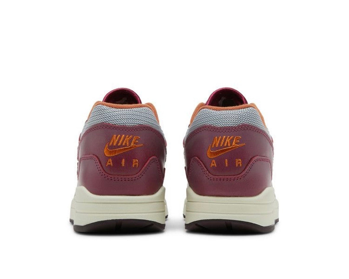 PATTA X NIKE AIR MAX 1 ‘RUSH MAROON’