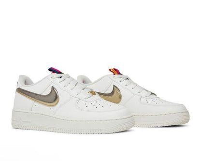 NIKE AIR FORCE 1 LV8 GS ‘OFF NOIR SUMMIT WHITE’