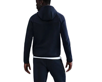NIKE TECH FLEECE FULL ZIP-UP HOODIE ‘OBSIDIAN’