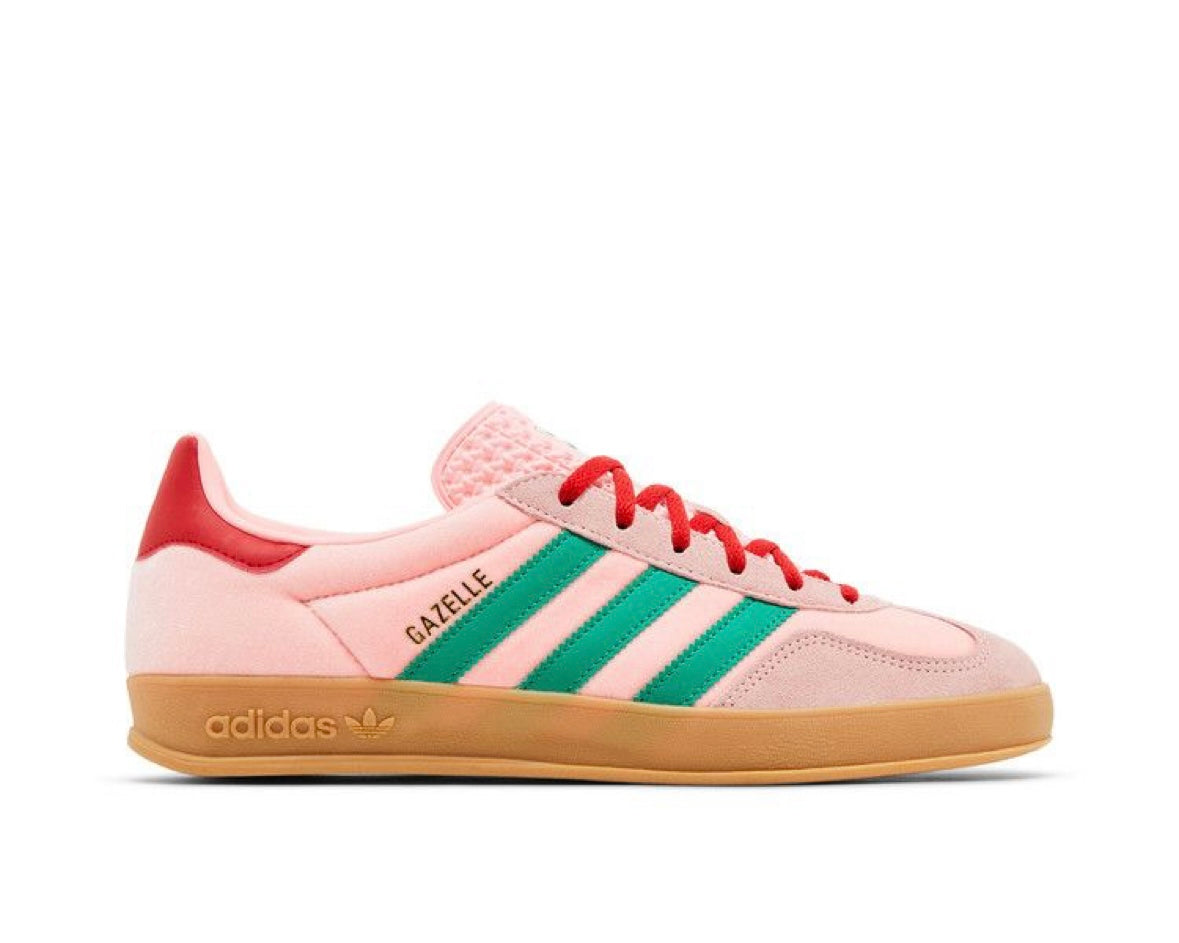 ADIDAS GAZELLE INDOOR ‘GLOW PINK COURT GREEN’