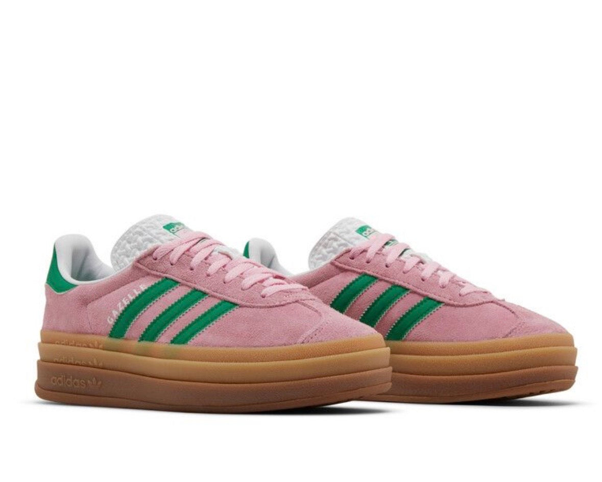 ADIDAS GAZELLE BOLD ‘TRUE PINK GREEN’