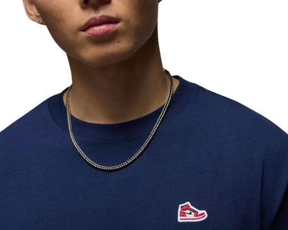 JORDAN ‘JORDAN 1 SNEAKER PATCH’ T-SHIRT ‘NAVY’