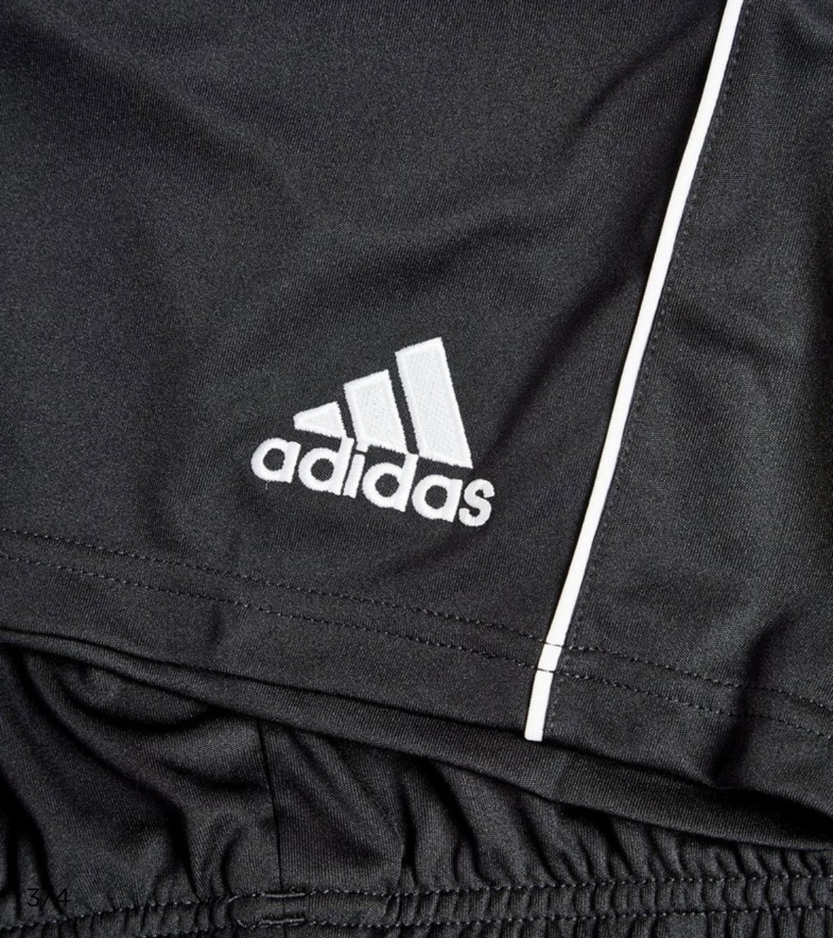 ADIDAS CORE 19 POLY SHORTS JUNIOR ‘BLACK’